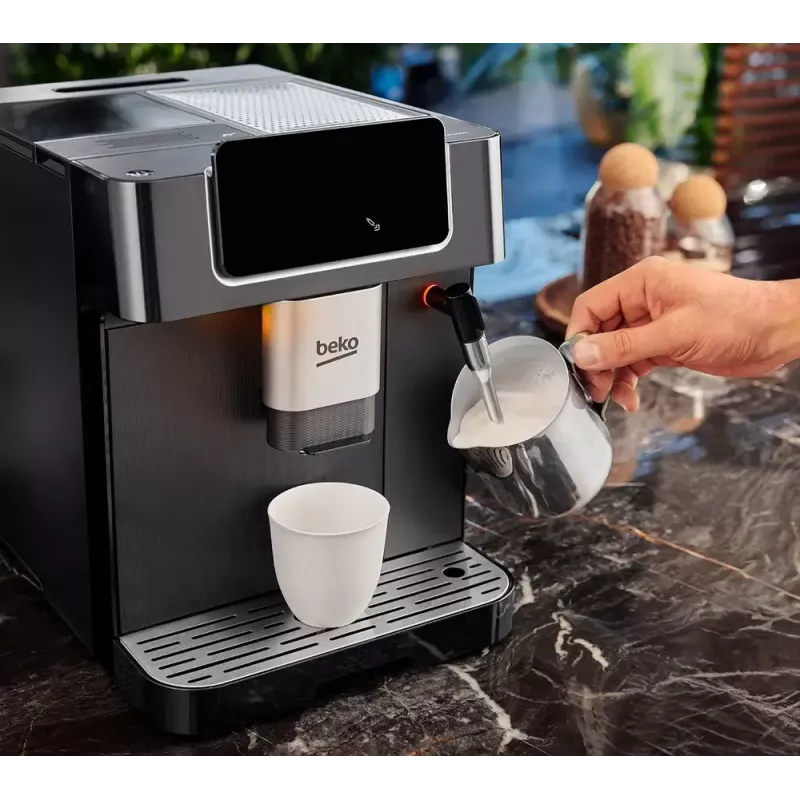 Beko CEG7302B CaffeExperto täysautomaattinen kahvinkeitin höyrysuuttimella