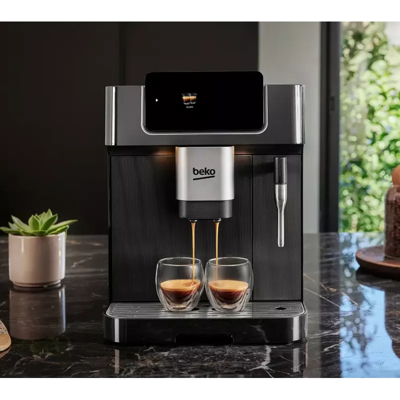 Beko CEG7302B CaffeExperto täysautomaattinen kahvinkeitin höyrysuuttimella