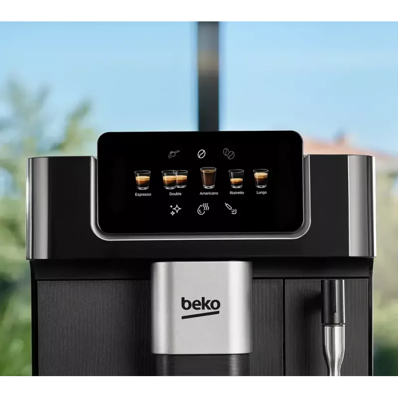 Beko CEG7302B CaffeExperto täysautomaattinen kahvinkeitin höyrysuuttimella