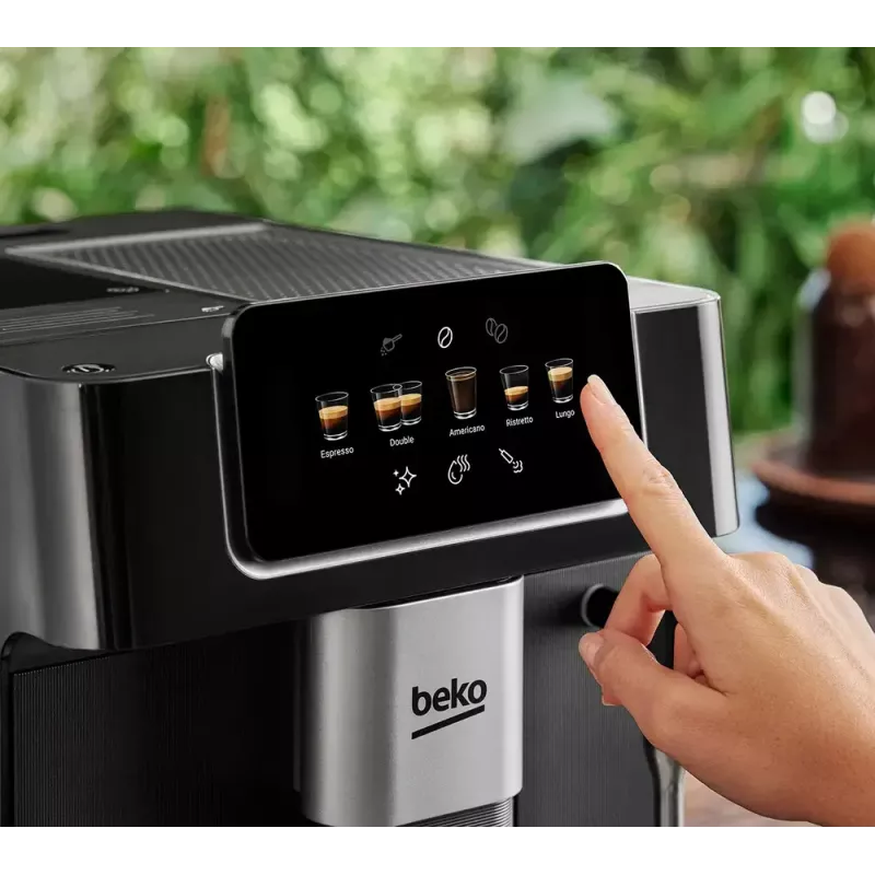Beko CEG7302B CaffeExperto täysautomaattinen kahvinkeitin höyrysuuttimella
