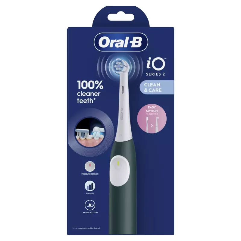 Sähköhammasharja BRAUN Oral‑B iO2 (malli iOS2.1C9.0G) vihreä Forest