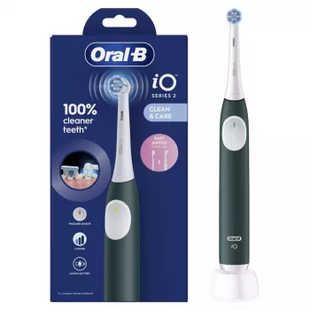 Sähköhammasharja BRAUN Oral‑B iO2 (malli iOS2.1C9.0G) vihreä Forest