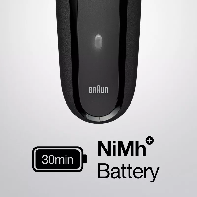 Braun Series 3 300BT langaton märkä- ja kuivakalvoparranajokone trimmerillä