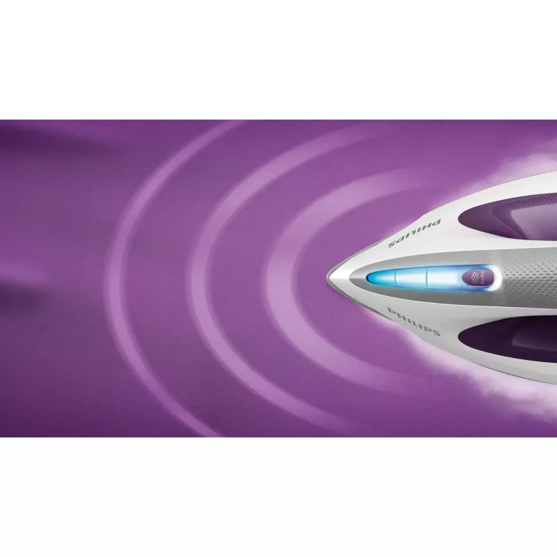 Höyrysilitysasema Philips GC9660/30 — 1,8 l vesisäiliö, 7,5 baarin paine, 520 g/min tehostus, T-ionicGlide-silityspohja