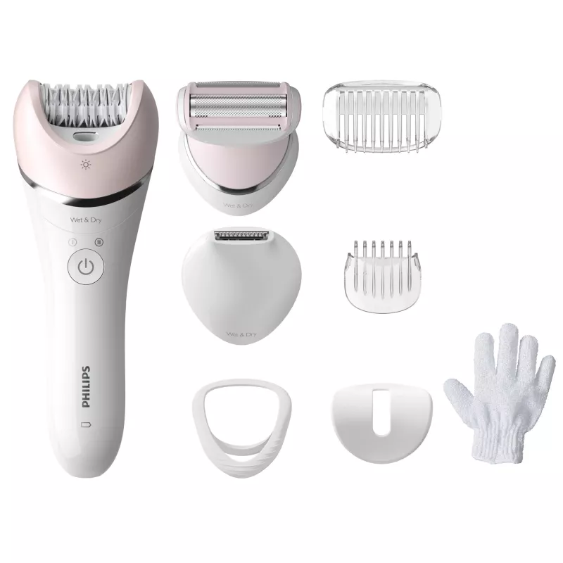 Philips Epilator Series 8000 BRE721/00 märkä- ja kuivaepilaattori