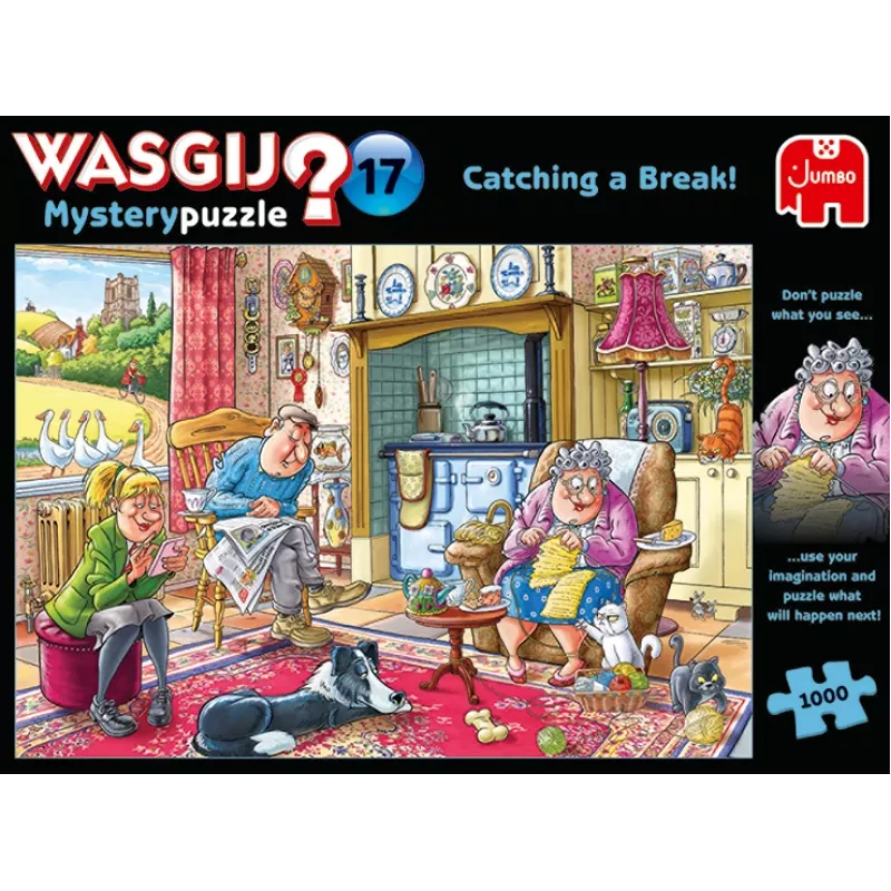 Wasgij Mystery 17 1000 palaa Jumbo Comics -palapeli