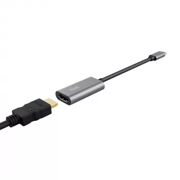 Trust Dalyx USB-näytönohjainsovitin harmaa
