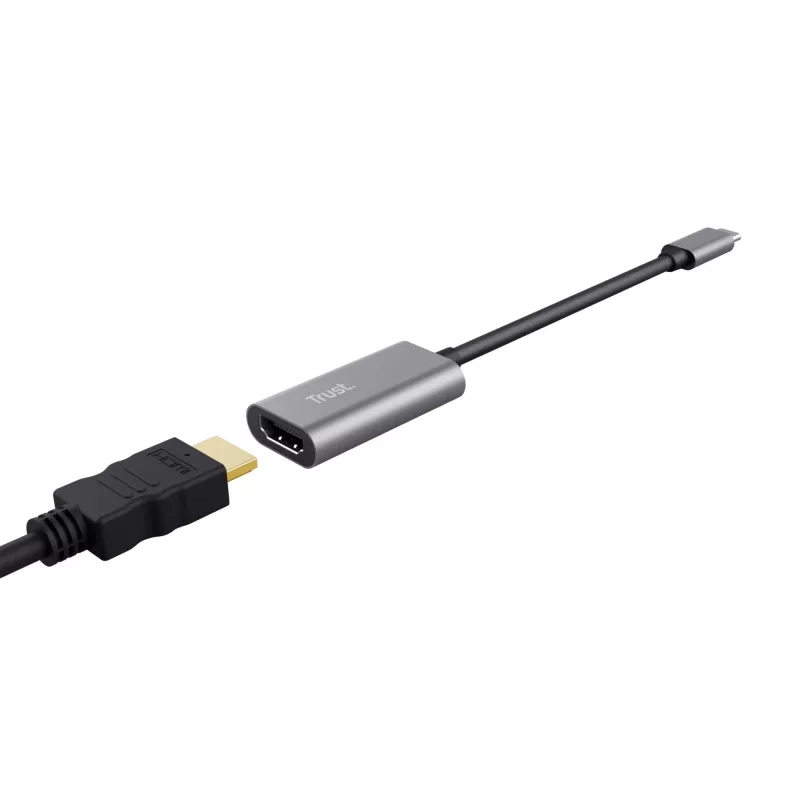 Trust Dalyx USB-näytönohjainsovitin harmaa