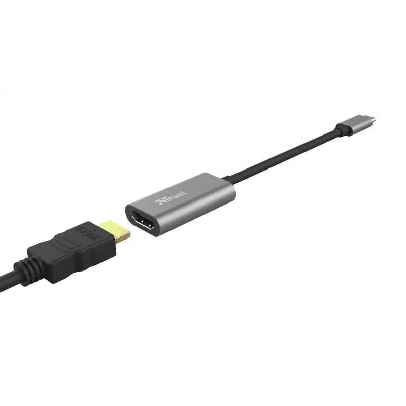 Trust Dalyx USB-näytönohjainsovitin harmaa