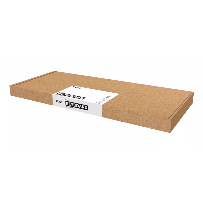Trust TK-150 näppäimistö yleiskäyttöön USB QWERTY musta