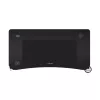 Pöytä Trust GXT 710 Luminus Pro musta suorakaide ABS/PC 1200x600x740mm