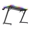 Pöytä Trust GXT 710 Luminus Pro musta suorakaide ABS/PC 1200x600x740mm