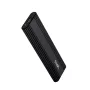 SSD-kotelo TRUST 25806 musta M.2:lle, yksittäinen asema, jopa 4 TB, USB Type-C 10 Gbit/s (USB 3.2 Gen 2)