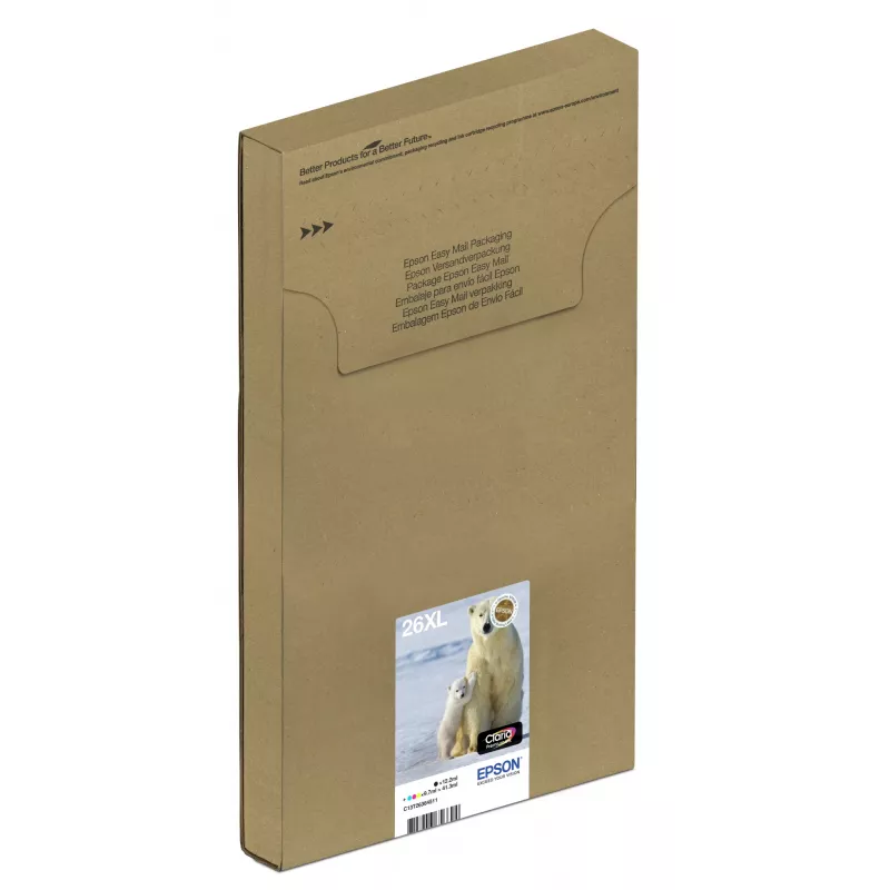 Epson 26XL EasyMail Claria Premium mustepakkaus, 4-väri (C13T26364511)