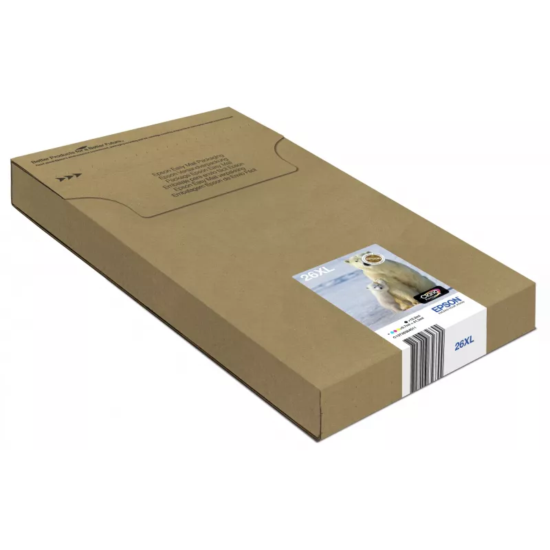 Epson 26XL EasyMail Claria Premium mustepakkaus, 4-väri (C13T26364511)