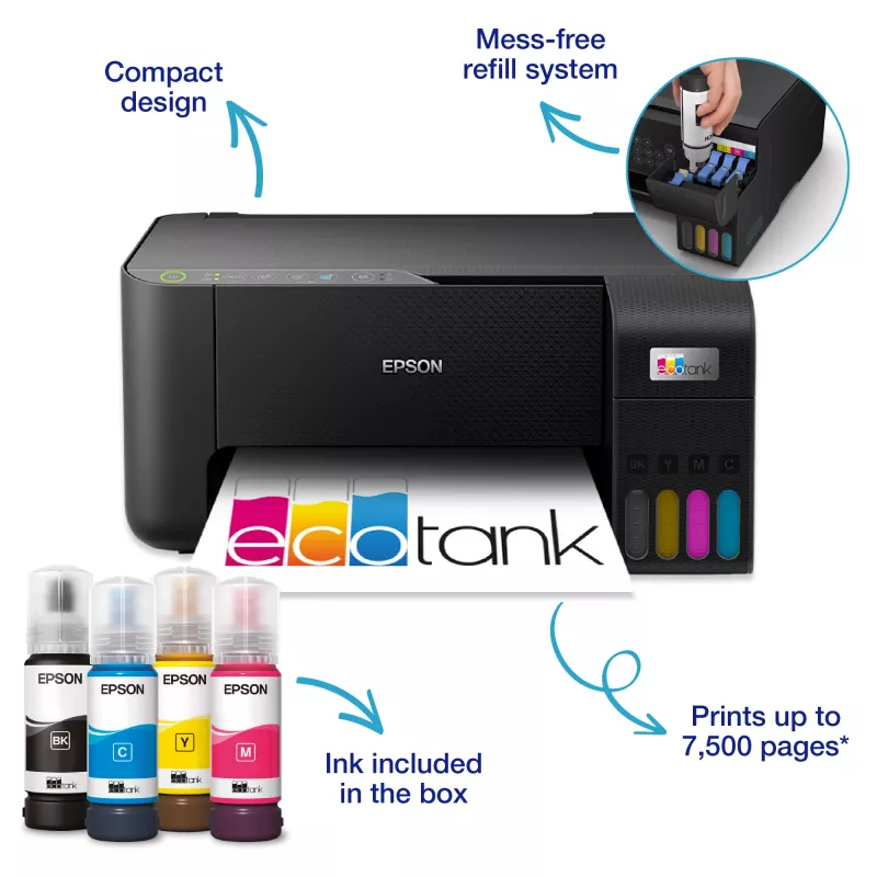 Epson EcoTank ET-2865 mustesuihku A4 5760 x 1440 dpi WLAN