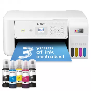 Monitoimitulostin Epson EcoTank L3286 — mustesuihku väri, A4, WLAN, täytettävä EcoTank, 5760x1440 DPI, 33 sivua/min (mustavalko), 15 sivua/min (väri)