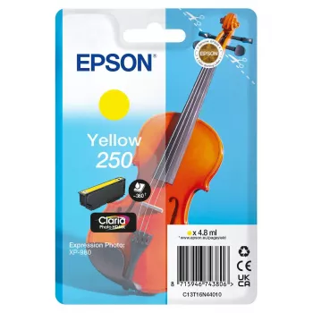 Epson 250 Violin Claria Photo HD mustekasetti 1 kpl alkuperäinen keltainen