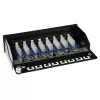 Pinta-asennettava suojattu 8-porttinen CAT5E-patchpanel-kotelo ACT FA5001, 173×44×109 mm