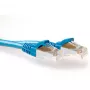 ACT sininen 1 m SFTP CAT6A -verkkokaapeli snagless RJ45-liittimillä