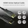 ACT 15 m HDMI Premium 4K aktiivinen optinen kaapeli v2.0 HDMI-A uros – HDMI-A uros