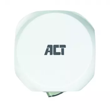 ACT AC2430 virtapistorasia — 3× Type-F-pistorasia, 230 V, 16 A, 1,5 m kaapeli, valkoinen