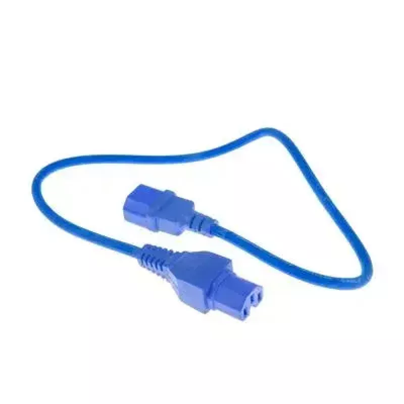 Virtajohto ACT C14 C15 0,6 m 250 V 10 A