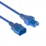 Virtajohto ACT C14 – C15 sininen 2 m 250 V 10 A
