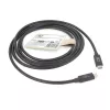 ACT USB4 20Gbps 240W USB Type-C -kaapeli 2 m musta USB-IF-sertifioitu
