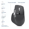 ACT AC5147 langaton hiiri, Bluetooth/USB, hiljainen napsautus, 4800 DPI, harmaa