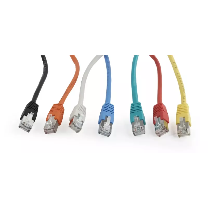 Gembird PP22-3M Cat.5e FTP -kytkentäkaapeli, RJ-45, 3 m, harmaa
