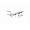 Verkkokaapeli Gembird PP6-30M RJ-45 Cat6 30 m harmaa