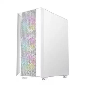Tietokonekotelo Fornax 4000 ARGB, ATX, valkoinen