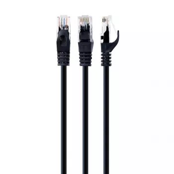 Verkkokaapeli Gembird PP6U-1.5M/BK RJ-45 Cat6 1,5 m musta
