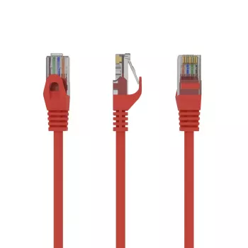 Verkkokaapeli Gembird PP6U-1.5M/R RJ-45 Cat6 1,5 m punainen