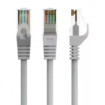 Patch-kaapeli GEMBIRD PP6U-CU-0.5M RJ45 Cat.6 0,5 m harmaa