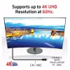CLUB3D DisplayPort 1.4 - HDMI 2.0b HDR -kaapeli, uros/uros, 2 m