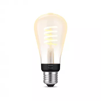 Philips ST64 – E27 älylamppu, älylamppu, Bluetooth/Zigbee, LED, E27, ST64, lämmin valkoinen, kylmä valkoinen