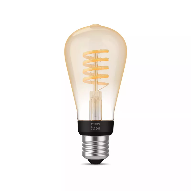 Philips ST64 – E27 älylamppu, älylamppu, Bluetooth/Zigbee, LED, E27, ST64, lämmin valkoinen, kylmä valkoinen