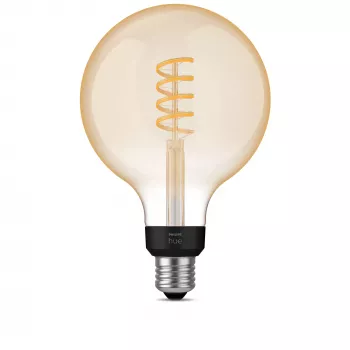 Philips älylamppu G125 E27 Filament Globe, 7 W, Bluetooth/Zigbee, 125×192 mm