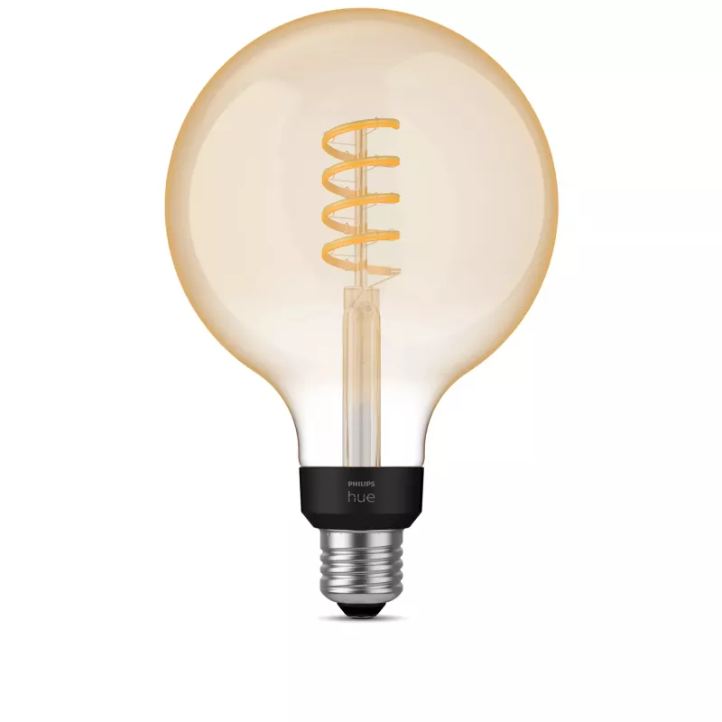 Philips älylamppu G125 E27 Filament Globe, 7 W, Bluetooth/Zigbee, 125×192 mm