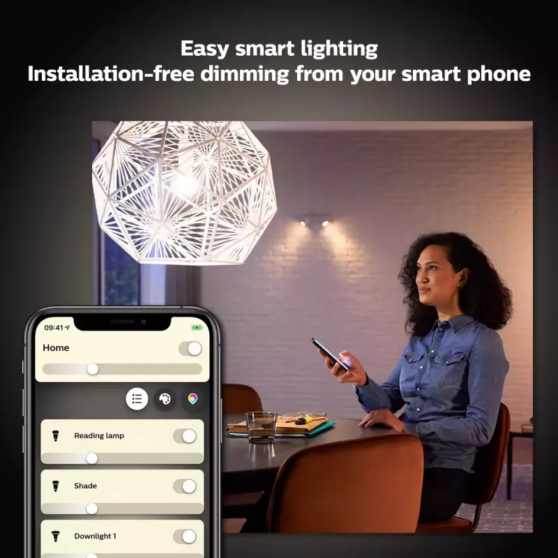 Philips Hue White A60 – E27 älylamppu – 800 (2 kpl:n pakkaus)