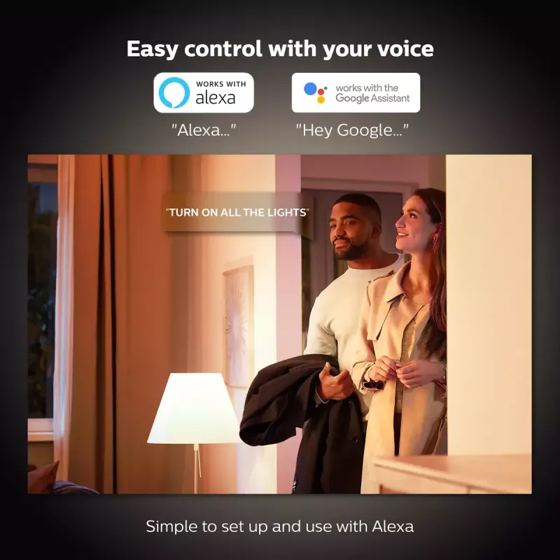 Philips Hue White A60 – E27 älylamppu – 800 (2 kpl:n pakkaus)