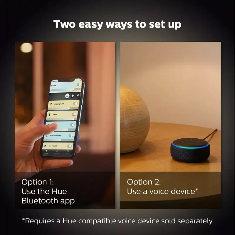 Älylamppu Philips Hue White Candle E14, Bluetooth, 6 kWh/1000h, AC, valkoinen, mitat 72×55×174 mm