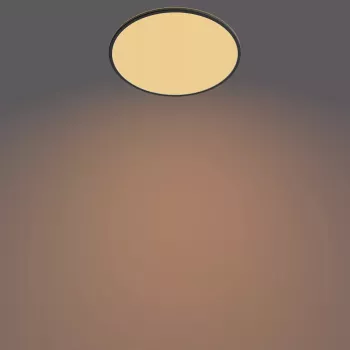 Kattovalaisin Philips Functional Super ohut 36 W LED musta pyöreä