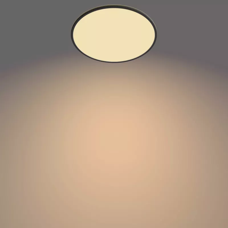Kattovalaisin Philips Functional Super ohut 36 W LED musta pyöreä