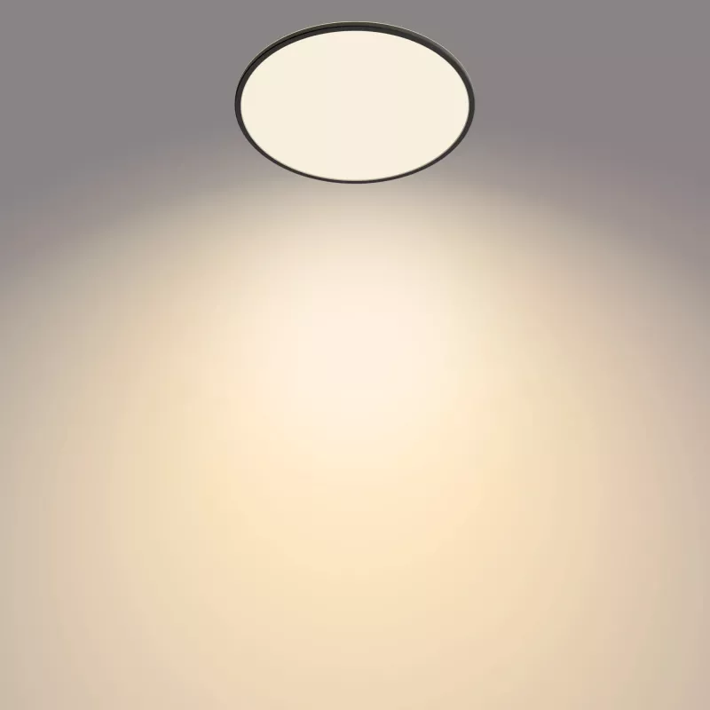 Kattovalaisin Philips Functional Super ohut 36 W LED musta pyöreä