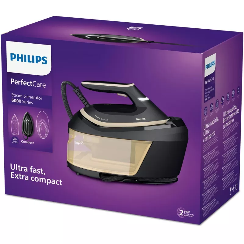 Philips PSG6064/80 höyrysilitysasema 2400 W 1,8 L SteamGlide Advanced