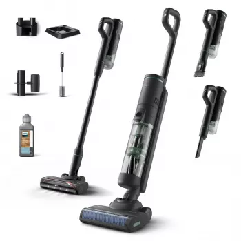 Philips 7000-sarja XW7263/11 varsi-imuri/sähköluuta 2-in-1-varsi-imuri akku märkä&kuiva pussiton 0,45 l 160 W musta