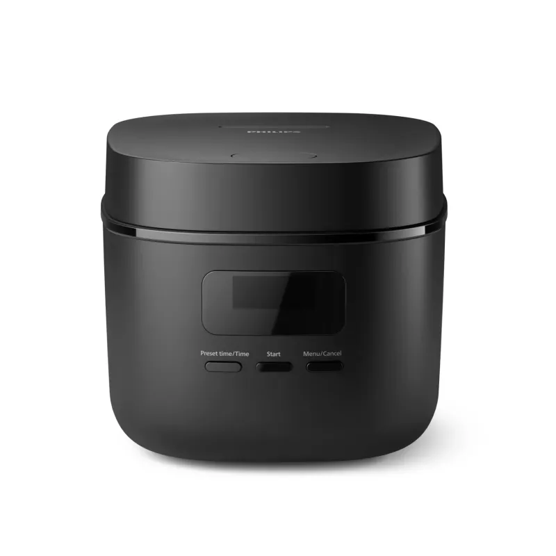 Riisinkeitin Philips 3000 Series HD3080/80, 0,54 L, 400 W, musta, painikeohjaus